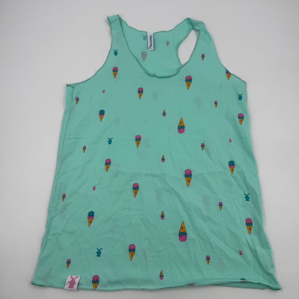 Dutch‎ Bros Ice Cream Tank Top Sleeveless Graphic Print Casual XL